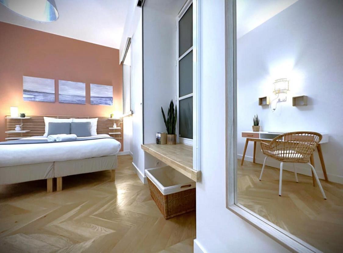 Appartamento Havre de paix- hyper centre 2/4 pers avec terrasse privée Nantes Esterno foto