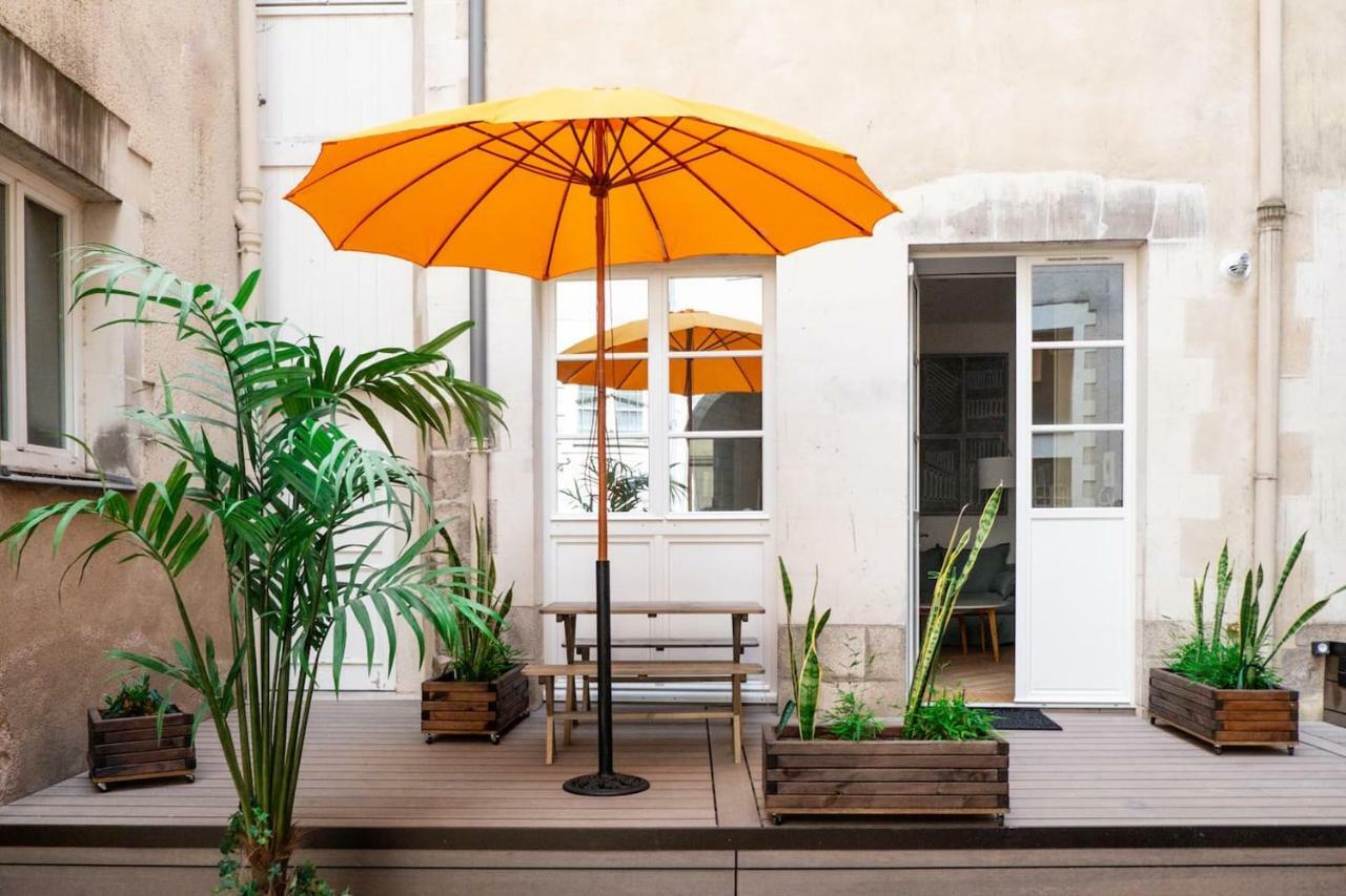 Appartamento Havre de paix- hyper centre 2/4 pers avec terrasse privée Nantes Esterno foto