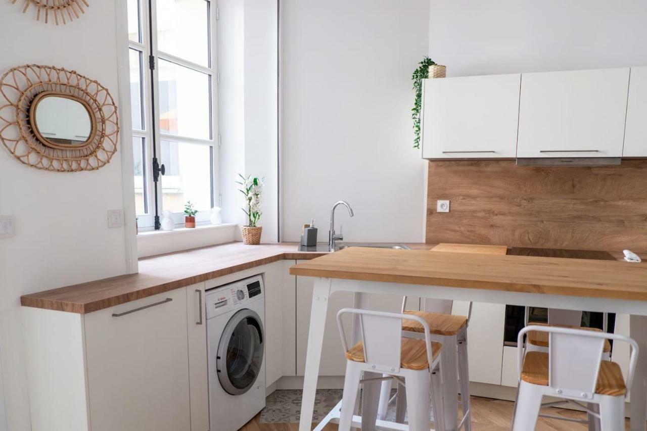 Appartamento Havre de paix- hyper centre 2/4 pers avec terrasse privée Nantes Esterno foto