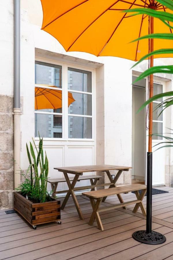 Appartamento Havre de paix- hyper centre 2/4 pers avec terrasse privée Nantes Esterno foto